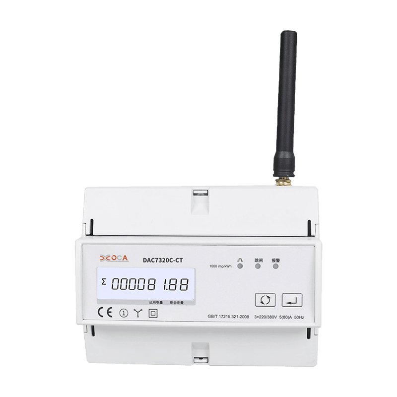 Dac7320c-CT DIN Rel WiFi Berbilang Fungsi dengan Meter Tenaga Modbus Pintar Transformer