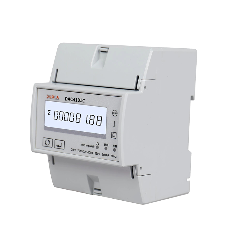 Dac4101c DIN Rail DC Teknologi Baharu Meter Tenaga Pintar