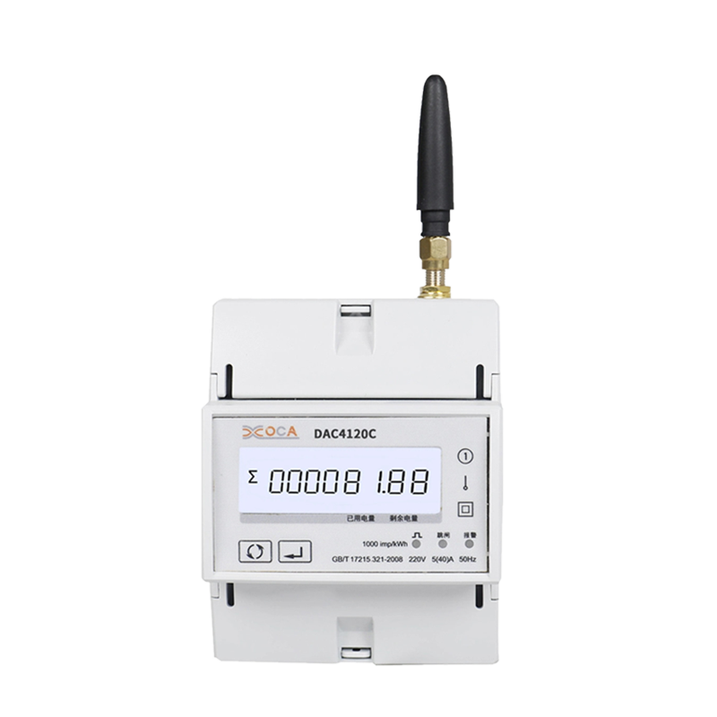 Dac4120c DIN Rel Fasa Tunggal WiFi Smart Digital Smart Meter