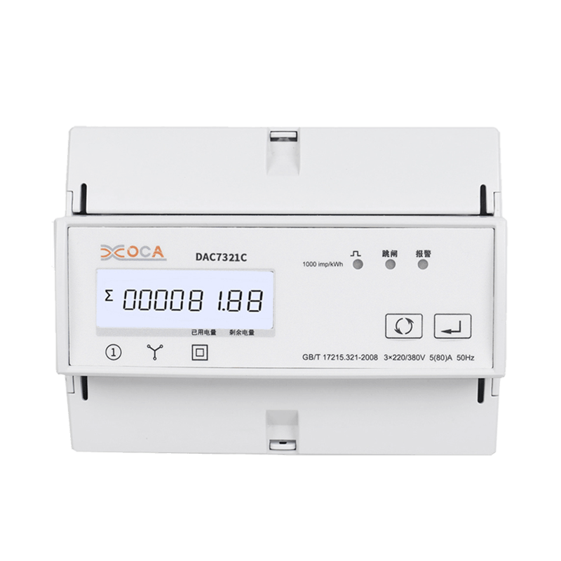 Dac7321c Kawalan Jauh Tiga Fasa Modbus Meter Elektrik Pintar