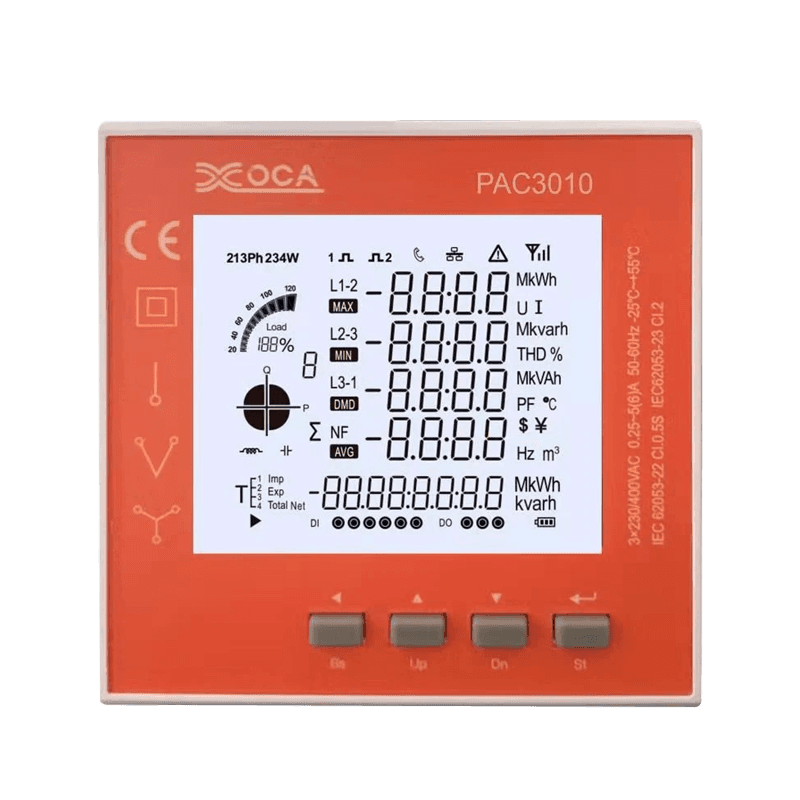 Meter Kuasa Panel Elektronik Pintar WiFi