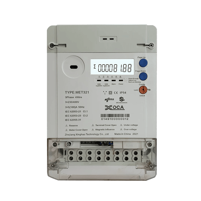 Met321 Tiga Fasa Sts Dlms Meter Tenaga Pintar Jauh